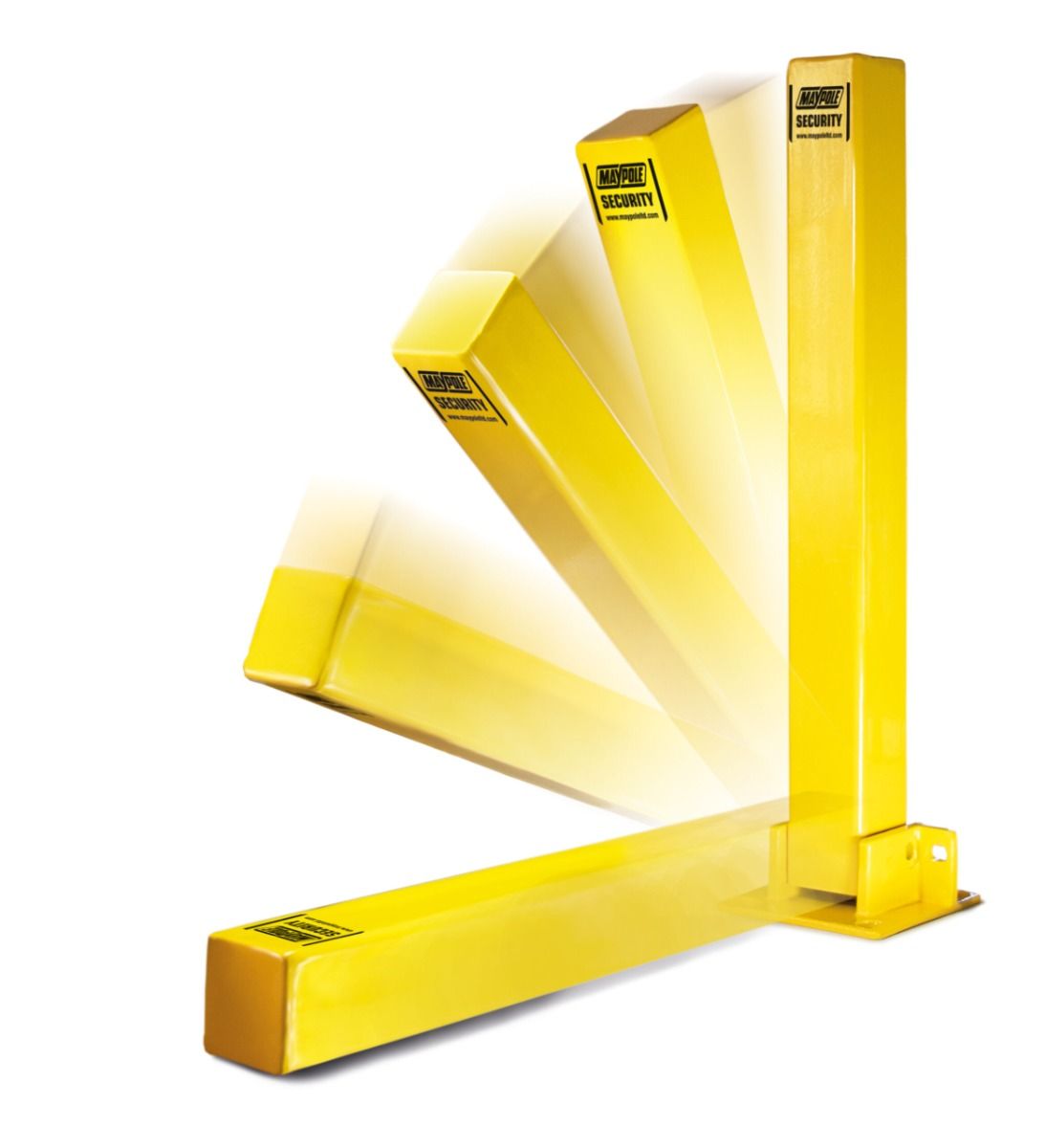 Security Post - Heavy Duty Fold Down With Bolts