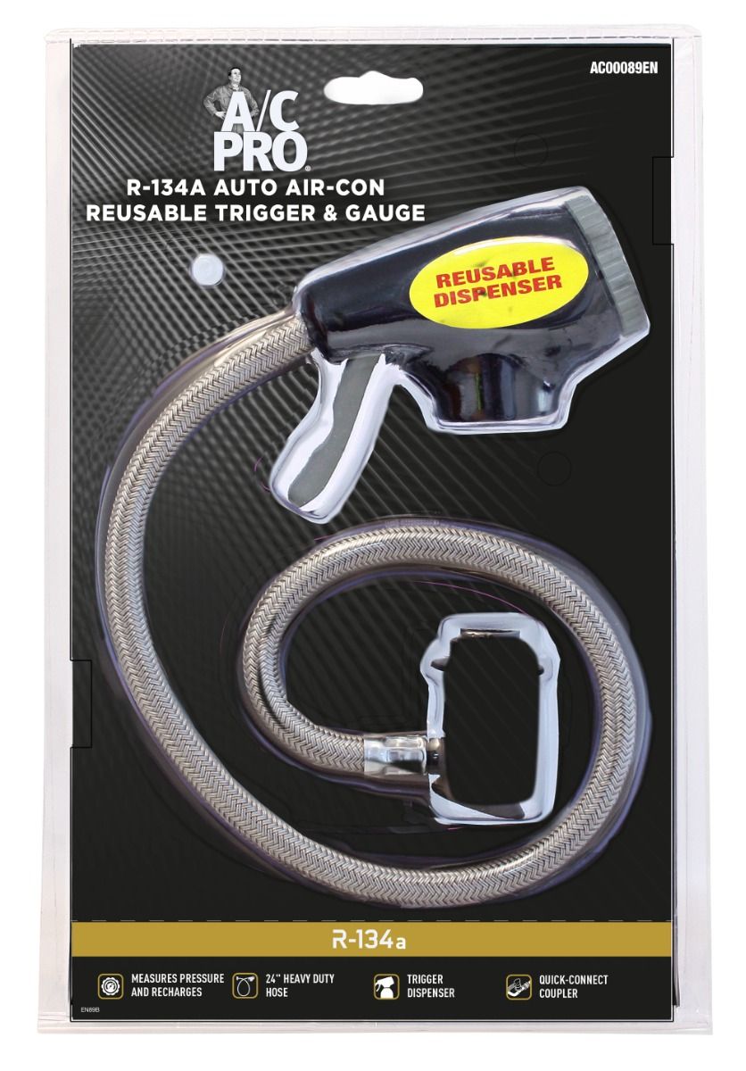 R-134A Air-Con Reusable Trigger & Gauge