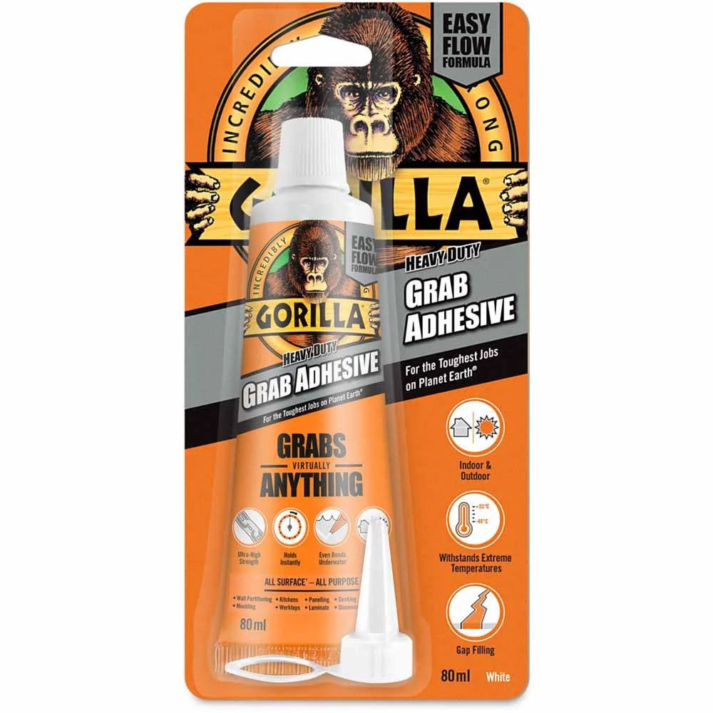 GORILLA Heavy Duty Grab Adhesive 80ML 