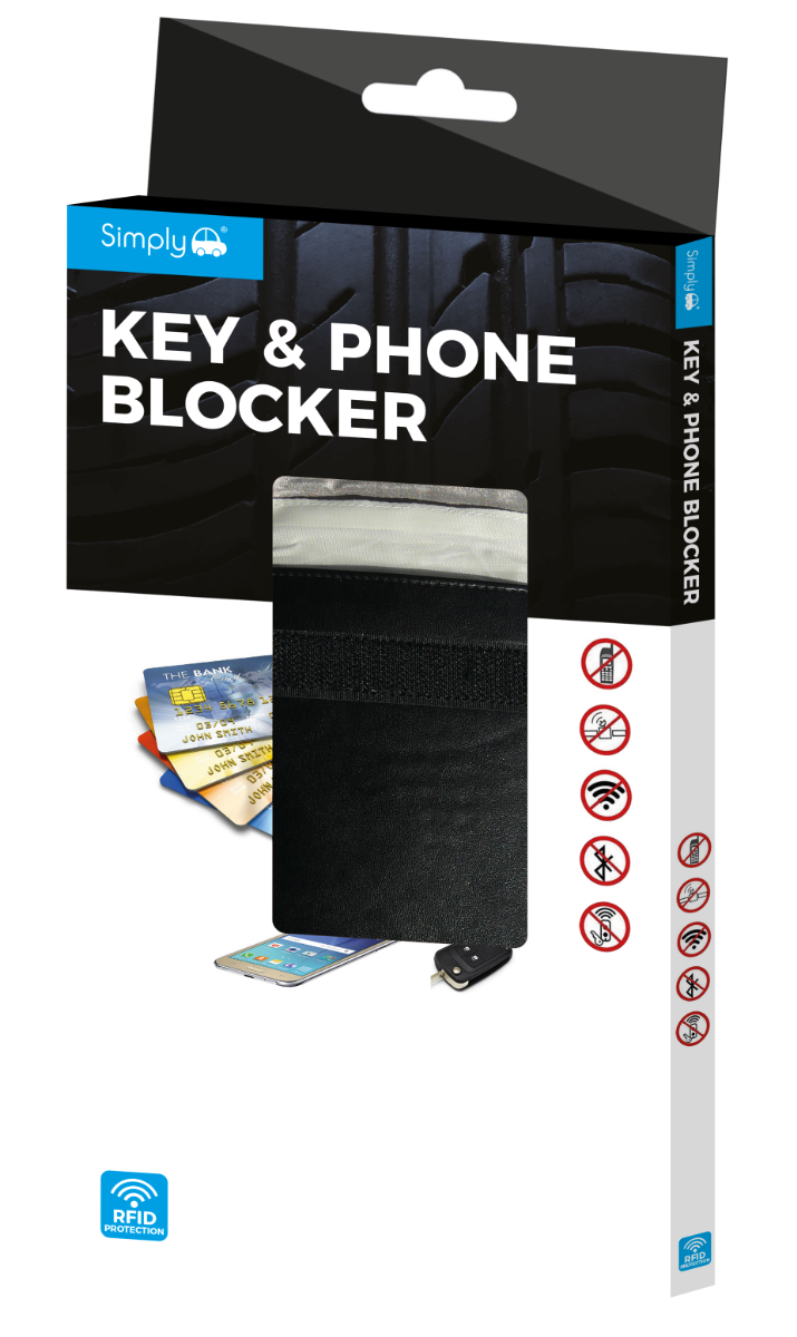 Key & Phone Blocker Pouch
