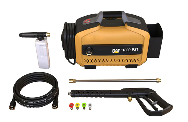 Professional Electric Pressure Washer 1800 PSI/135 Bar